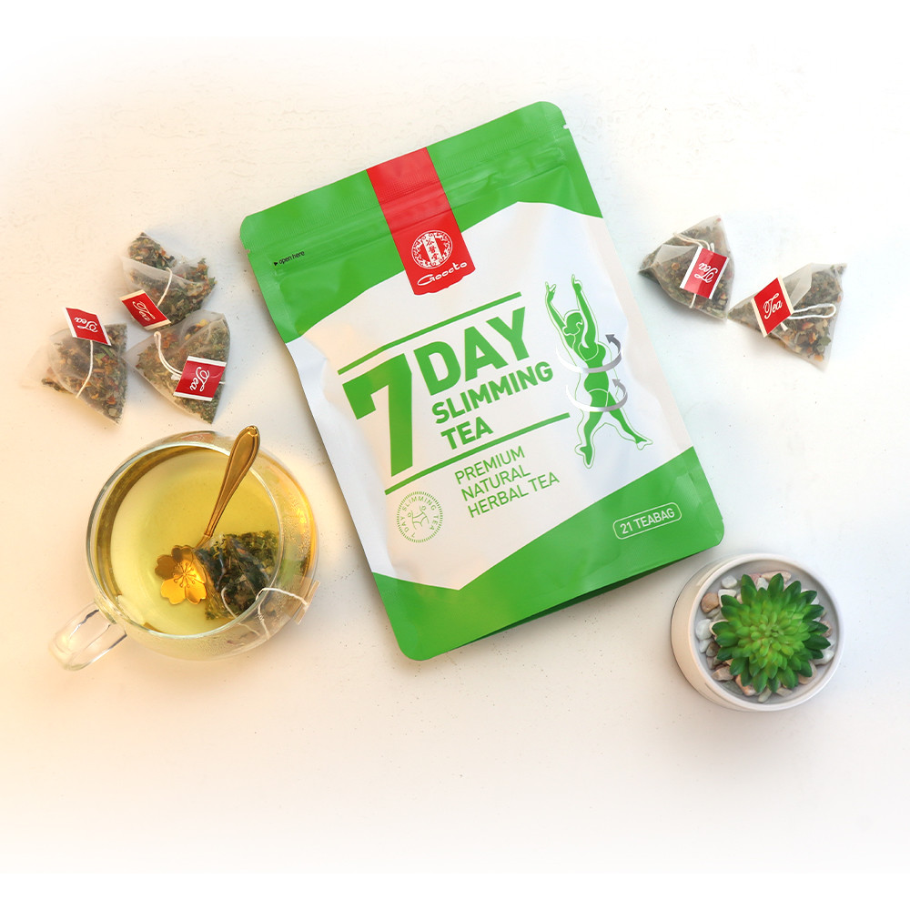 21 δέματα/καθαρτικό τσάι Detox 7 ημερών τσαγιού απώλειας βάρους τσαντών κκπ κινεζικό